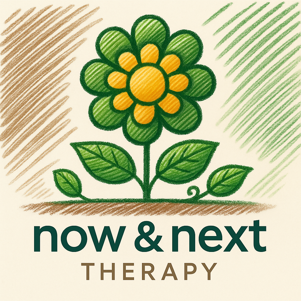 Now & Next Therapy logo